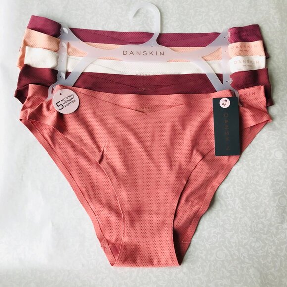Danskin IntimatesNo showV - FrontPanties5 set, Size : M